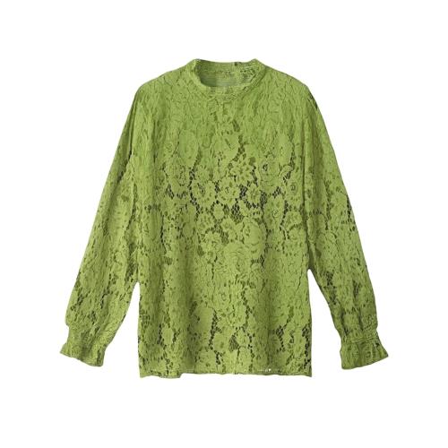 Blouse en Dentelle Fine pour Femme