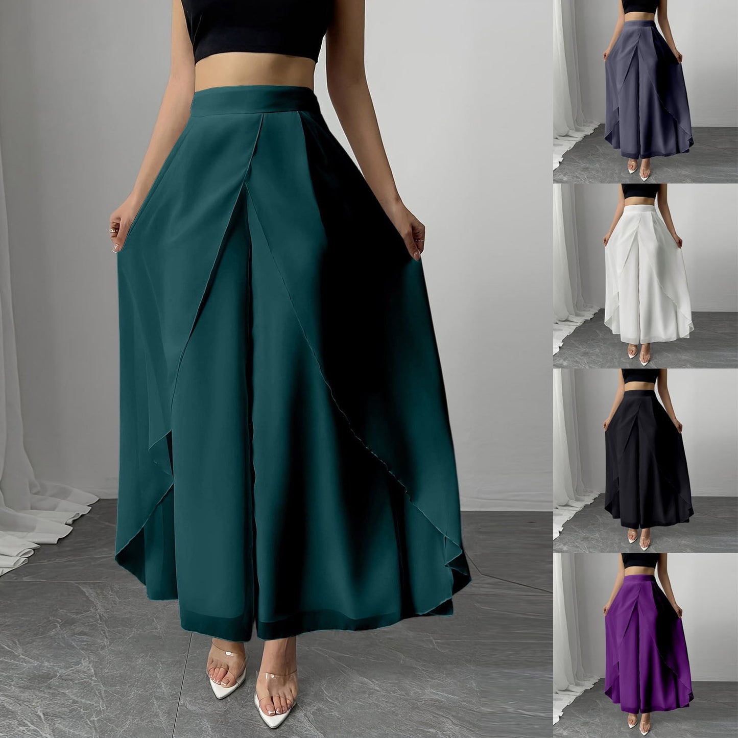 Pantalon Habillé Fluide