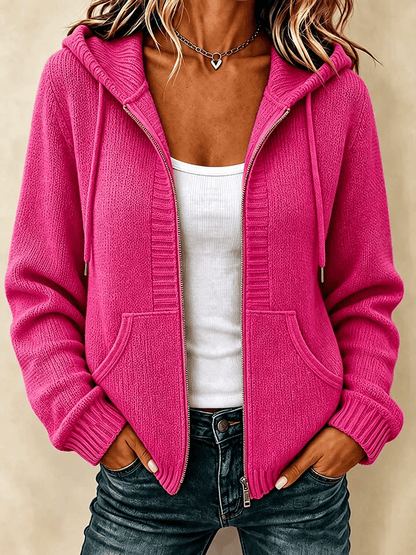 Noreli – Veste tissée à capuche