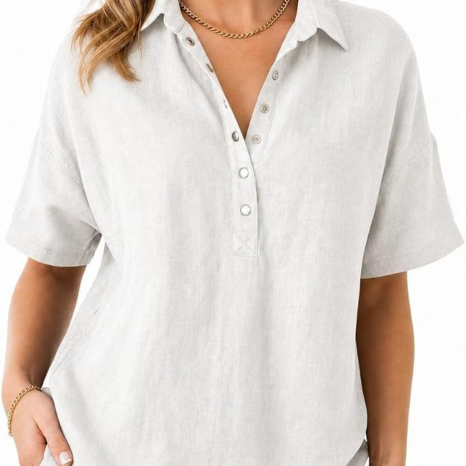 Chemise Fluide à Col Ouvert