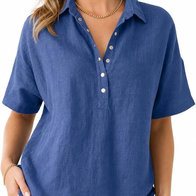 Chemise Fluide à Col Ouvert