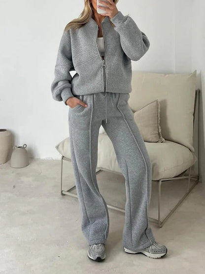 Camille | Ensemble Bomber & Jogger Chic