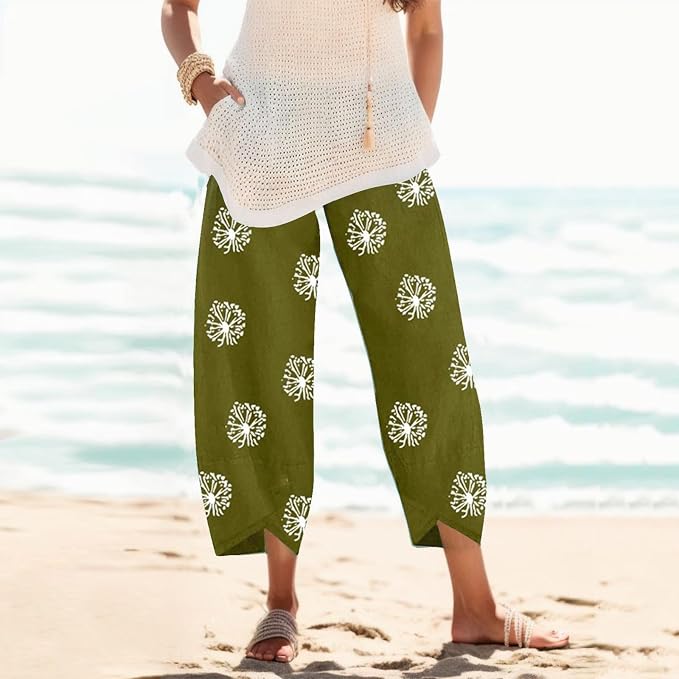 Pantalon Ample Imprimé