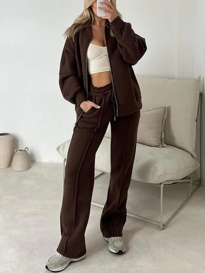 Camille | Ensemble Bomber & Jogger Chic