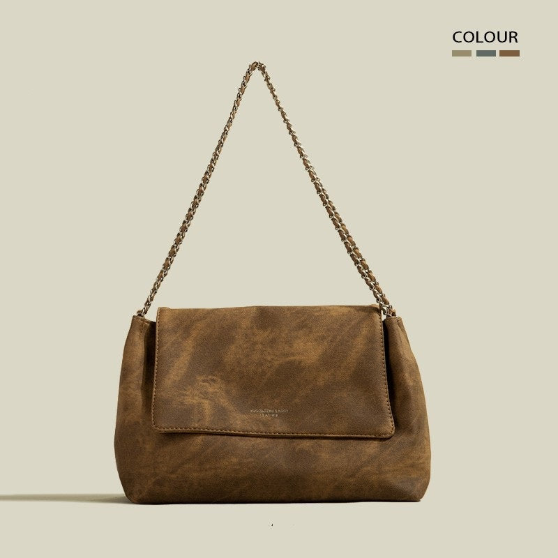 Sac Sous-épaule Grande Capacité avec Chaîne