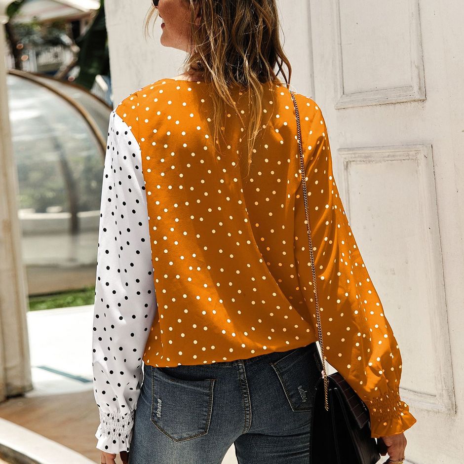 Blouse Chic à Pois