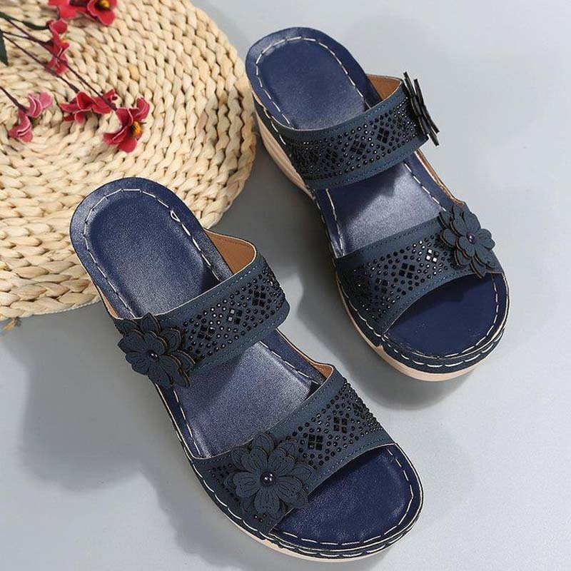 Sandales Charme Fleuri