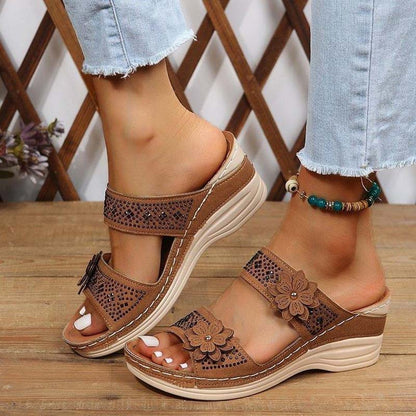 Sandales Charme Fleuri