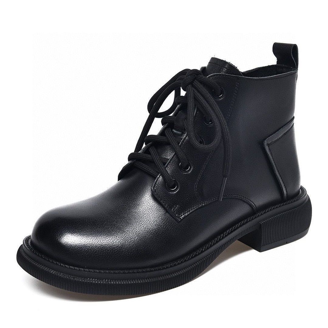 Bottes Martin en cuir souple - classique