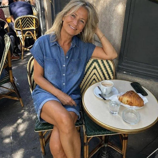 Combishort style utility femme