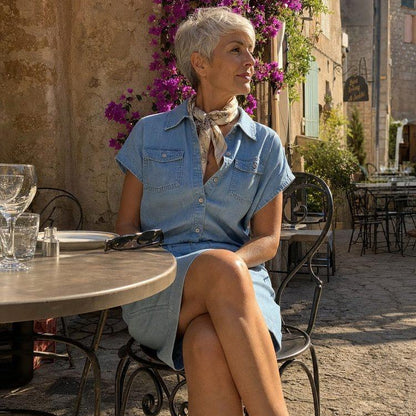 Combishort style utility femme