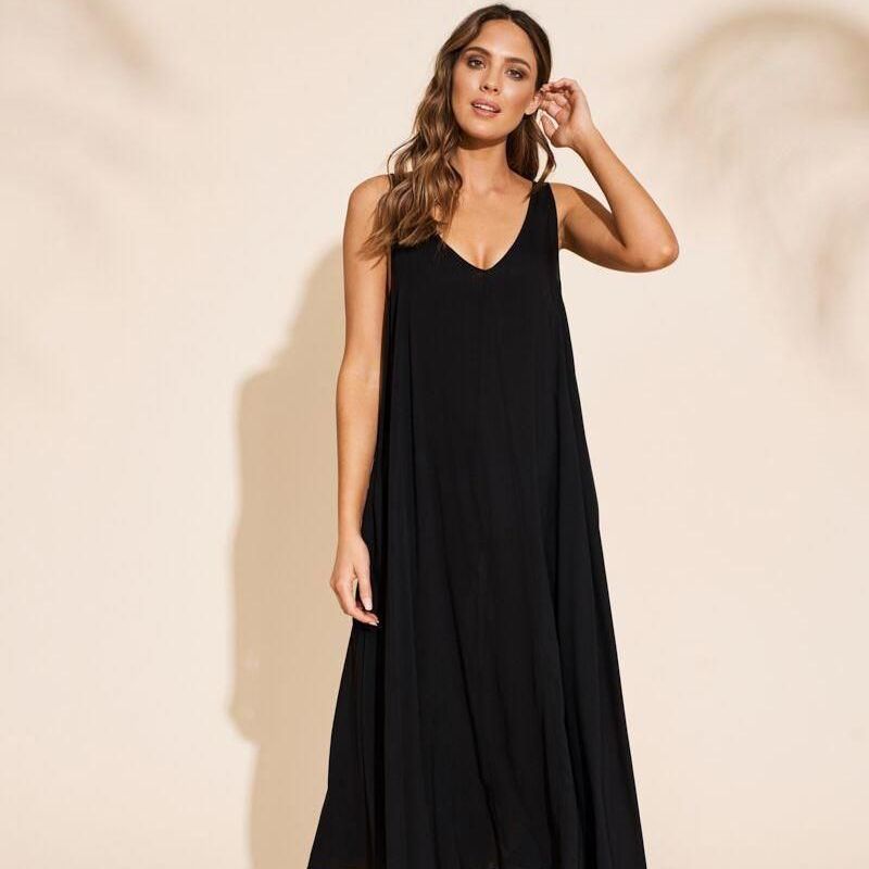 Robe longue effet glamour