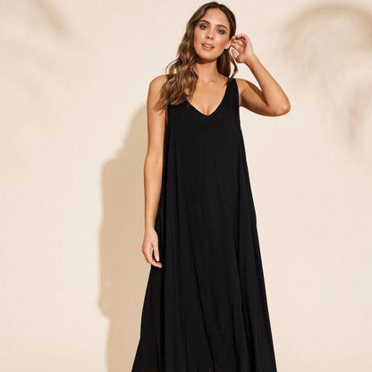 Robe longue effet glamour