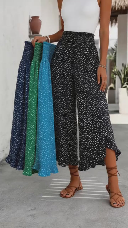 Pantalon Palazzo Élégance à Volants