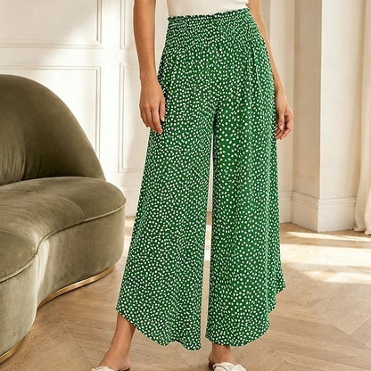 Pantalon Palazzo Fleuri